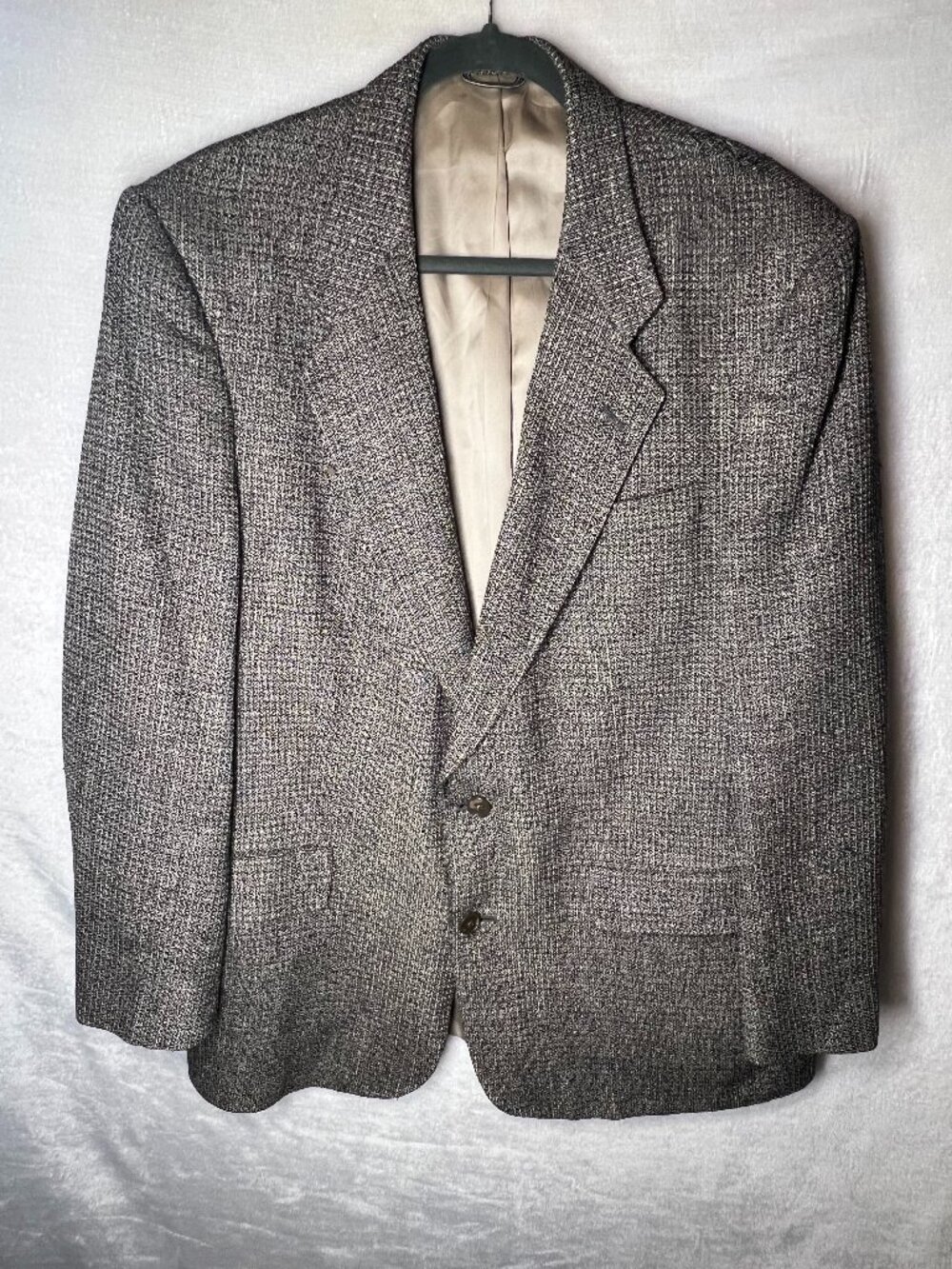 Christian Dior Monsieur wool tweed vintage houndstooth sports coat